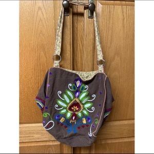 XL Embroidered Boho/ Hippy/Shoulder Bag